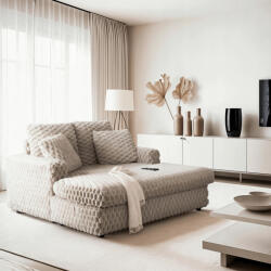  Elegáns Kanapé Bézs Színben. KOBEL (ME-ME-KOBEL-BZ-VP-FW)