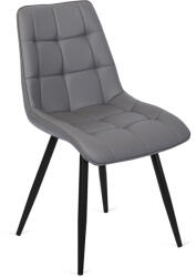 Szürke Eco-bőr Étkezőszék. MONZA (ME-ME-MONZA-P-E-K)