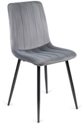 Szürke Bársony Étkezőszék IBIS (ME-ME-IBIS-P-V-K)