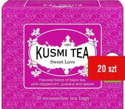 Kusmi Tea Sweet Love Kusmi Tea tasak 20db fekete tea fűszerekkel Valentin nap