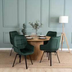  Forgó Étkezőszék Zöld Színben. LUNA (ME-ME-LUNA-Z-V-K)