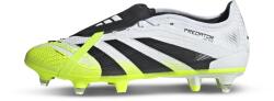 Adidas Predator Pro FT SG éles focicipő, fehér - fluosárga (JS4077)