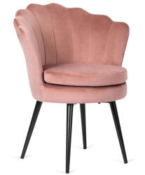Rózsaszín Bársony Étkezőszék. BELLA (ME-ME-BELLA-R-V-K)