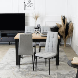  Étkező Szék Szürke TEX (ME-ME-TEX-P-T-K)