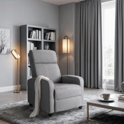  TV és Relaxfotel Szürke Színben. DANNY (ME-ME-DANNY2-JP-T-FW)