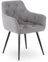  Szürke Szövet Étkezőszék. MODESTO (ME-ME-MODESTO-P-CZ-T-K)