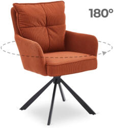  Forgó Étkező/Tárgyaló Rozsdabarna Színben. CITY (ME-ME-CITY-RD-SZTR-K)