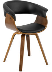  Étkezőszék Fekete Színben. OHIO (ME-ME-OHIO-CZ-DG-E-K)