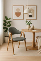  Szürke Eco-bőr Étkezőszék WILLY (ME-ME-WILLY-P-E-K)