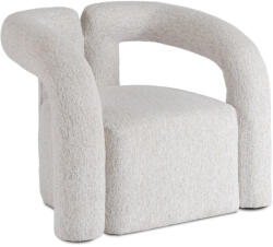  Designer Fotel Szürke Bouclé Kárpittal. BRAZIL (ME-ME-BRAZIL-JP-T-FW)