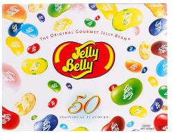 Jelly Belly Ajándékdoboz, 50 féle ízválogatás 600g