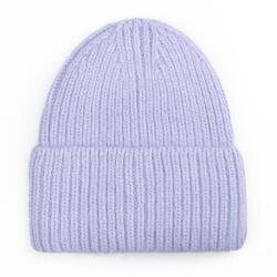 Majka Beanie Női Téli Gyapjú Sapka 60% Angora Lila
