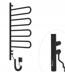  Elektromos fürdőszobai radiátor, Forgatható Lécekkel, törölközőszárító radiátor, 125W (BE20604)