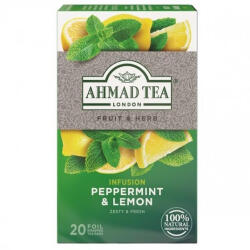 Ahmad Tea gyümölcstea menta citrommal 20 x 1, 5 g (1000024)