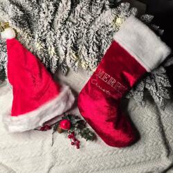 Mikulás szett - sapka és csizma