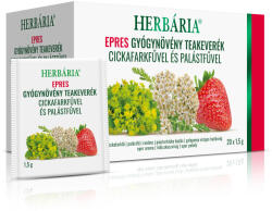 Herbária Epres gyógynövény teakeverék cickafarkfűvel és palástfűvel 20x1, 5 g (0010010980)