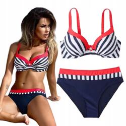 Fürdőruha Kétrészes Jelmez Magas Derekú Szexi Bikini Push Up R. xl (6977793466242)