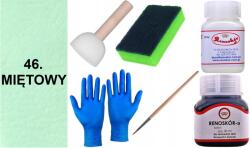  Menta Bőrfesték sima bőrre Wilbra Lakklemosó G10-01 szett (Zestaw Farba RENOSKÓR do skóry ZMYWACZ Gąbka)