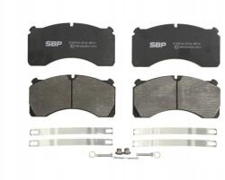 SBP Fékbetét kpl. hátsó Meritor LM, LMC, Tm, Tmc