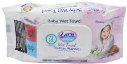  Nedves törlőkendő 72 lap/csomag Lara Sensitive - vegyesbolt