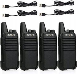 Retevis RT622 Walkie Talkie, Hordozható mini adóvevő, PMR446, 3LE, Vox (A9121HX2)