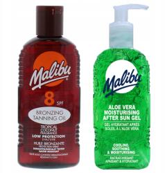 Malibu Napozóolaj SPF8 200ml Aloe Napozás utáni gél 200ml
