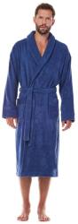 L&L Roland férfi frottír fürdőköpeny, kék, 4XL