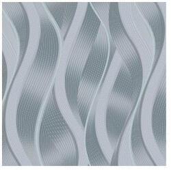 SINTRA Hullámmintás szürke színárnyalatú vlies tapéta Sherwood 420041 420041 (420041)