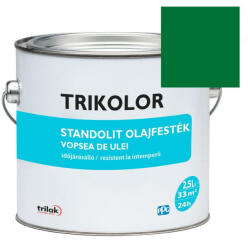 Trilak Trikolor Standolit olajfesték 602 zöld 2, 5l 418627 (418627)