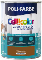 POLI-FARBE Cellkolor világosbarna 0, 8l selyemfényű Zománcfesték 1030101013 (1030101013)