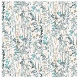 ERISMANN Levélmintás kék színű vlies tapéta Casual/Chic 10258-18 10258-18 (10258-18)