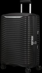 Samsonite Upscape Bővíthető Közepes Bőrönd 68cm Black (143109/1041)