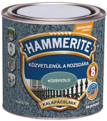 Akzo Nobel Hammerite közvetlenül rozsdára festék középzöld kalapácslakk 0, 25 l 5093524 (5093524)