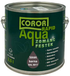 Festék Bázis Coror Rapid Aqua VÍZBÁZISÚ Zománcfesték Sötétbarna RAL 8017 2, 5l 147 (147)