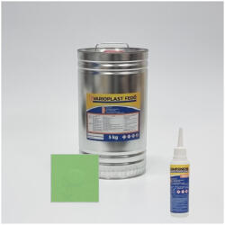 ABLONCZY Műgyanta Padló Varioplast fedő önterülő padlóhoz világoszöld 5 kg + B komponens 100 ml