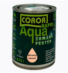Festék Bázis Coror Rapid Aqua VÍZBÁZISÚ Zománcfesték Bársonybarack 0, 75l 142 (142)
