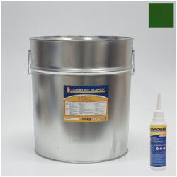 ABLONCZY Műgyanta Padló Varioplast fedő önterülő padlóhoz sötétzöld 25 kg + B komponens 5X 100 ml 107629 (107629)