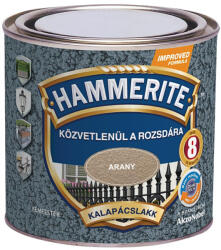Akzo Nobel Hammerite közvetlenül rozsdára festék arany kalapácslakk 0, 25 l 5093441 (5093441)