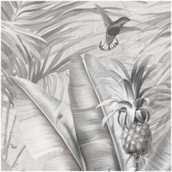 ERISMANN Levélmintás szürke színárnyalatú Vlies tapéta Fashion for walls 4 2546N81 2546N81 (2546N81)