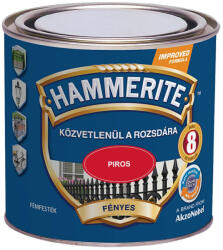 Akzo Nobel Hammerite közvetlenül rozsdára festék piros fényes 0, 25 l 5093990 (5093990)