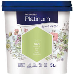 POLI-FARBE Platinum sás 5 l színes beltéri falfesték 30101096 (30101096)