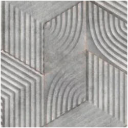 NOVAMUR Geometriai mintás szürke színárnyalatú Vlies tapéta Kylie 81620 81620 (81620)