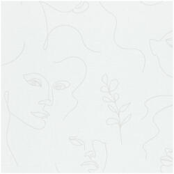 NOVAMUR Mintás fehér színárnyalatú Vlies tapéta Kylie 82435 82435 (82435)