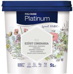 POLI-FARBE Platinum ezüst cineraria 5l színes beltéri falfesték 1010101075 (1010101075)