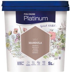 POLI-FARBE Platinum mandula 5 l színes beltéri falfesték 30101069 (30101069)