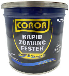 Festék Bázis Coror Rapid matt fekete 0, 75 l Zománcfesték RAL 9005 339 (339)