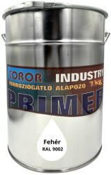 Festék Bázis COROR Industry Korróziógátló alapozó fehér Ral 9002 7kg 32 (32)