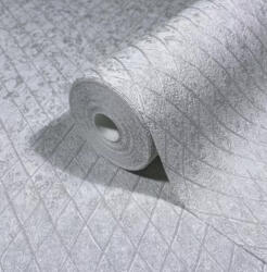 MARBURG Geometriai mintás ezüst színárnyalatú vlies tapéta RITUS/MARBURG 35536 35536 (35536)