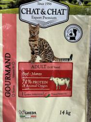 Chat&Chat Marhás Száraz Macskatáp - Kimért Prémium Minőség (1 kg)