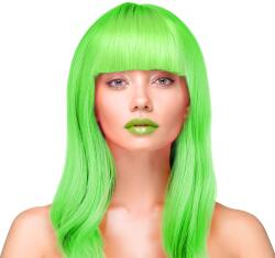 PartyPal Paróka, hosszú, egyenes, neon zöld